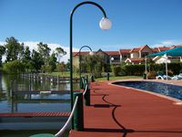 Resort Pool and Boardwalk - Yarrawonga Lakeside Apartments